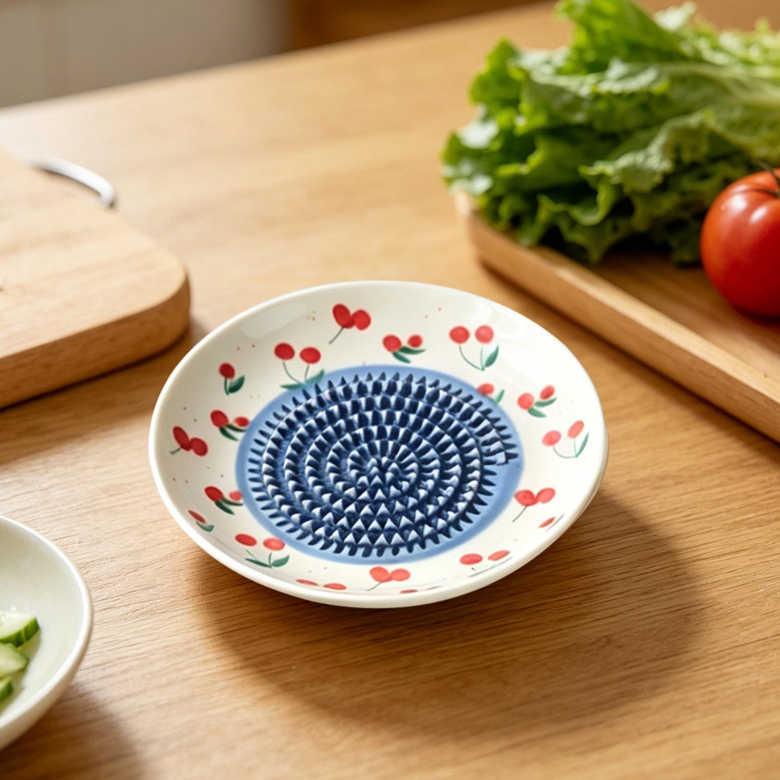 Home Cooking Dishes - 간편 세라믹 생강 분쇄기, 휴대용 도자기