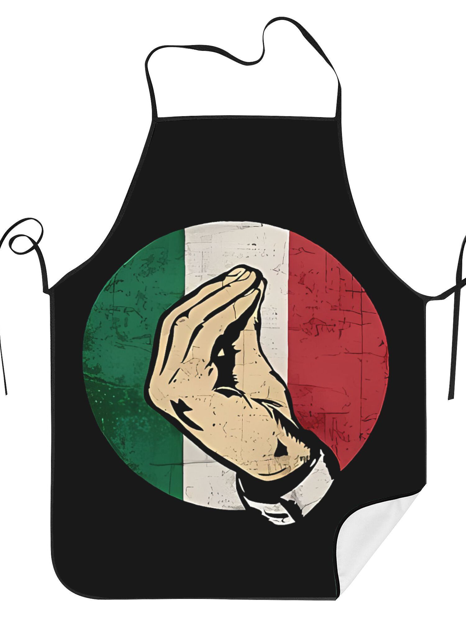 Home Cooking In Italian - 재미있는 이탈리아 손짓 표정 주방 앞치마