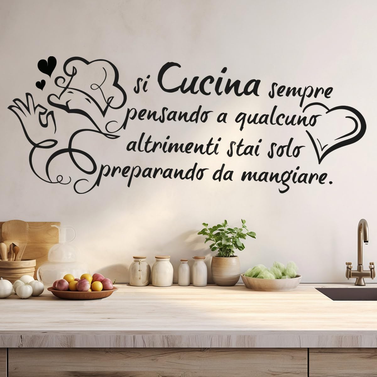 Home Cooking In Italian - 프랑스 이탈리아 주방 요리사 사랑 명언