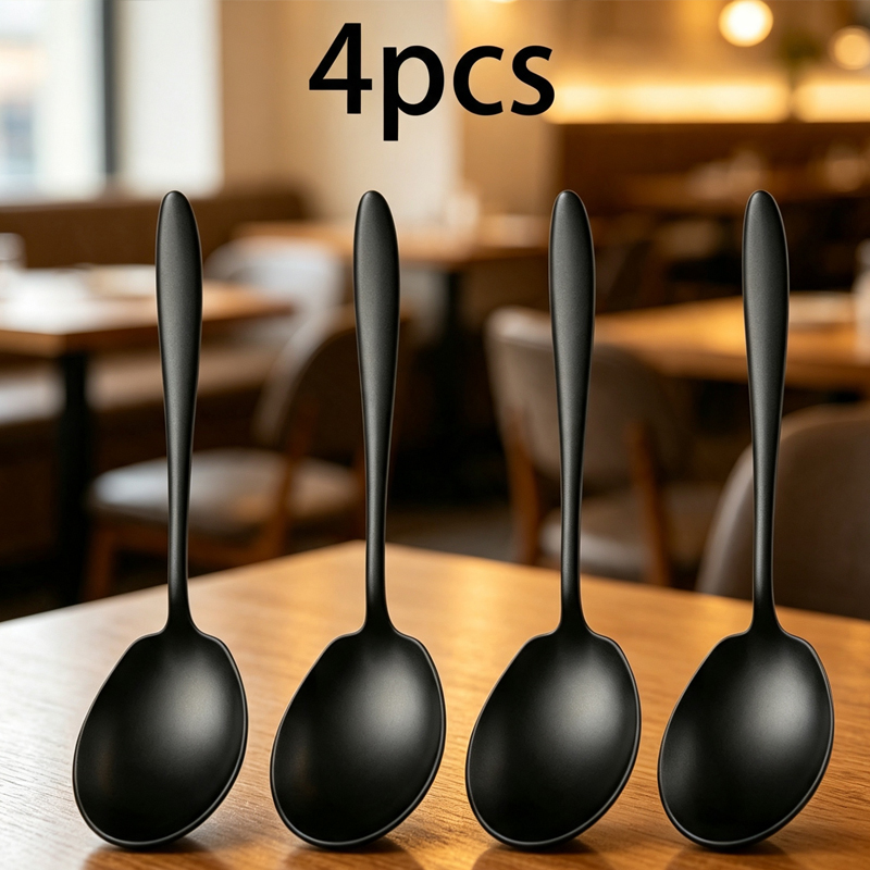 Home Cooking Utensil Set - 2Pcs 대형 스테인레스 스틸 서빙 스푼
