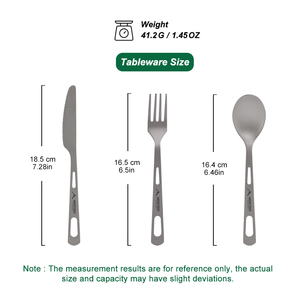 Widesea 캠핑 요리 세트 스포크 티타늄 스푼 여행 - Home Cooking Utensil Set 리뷰 및 가격