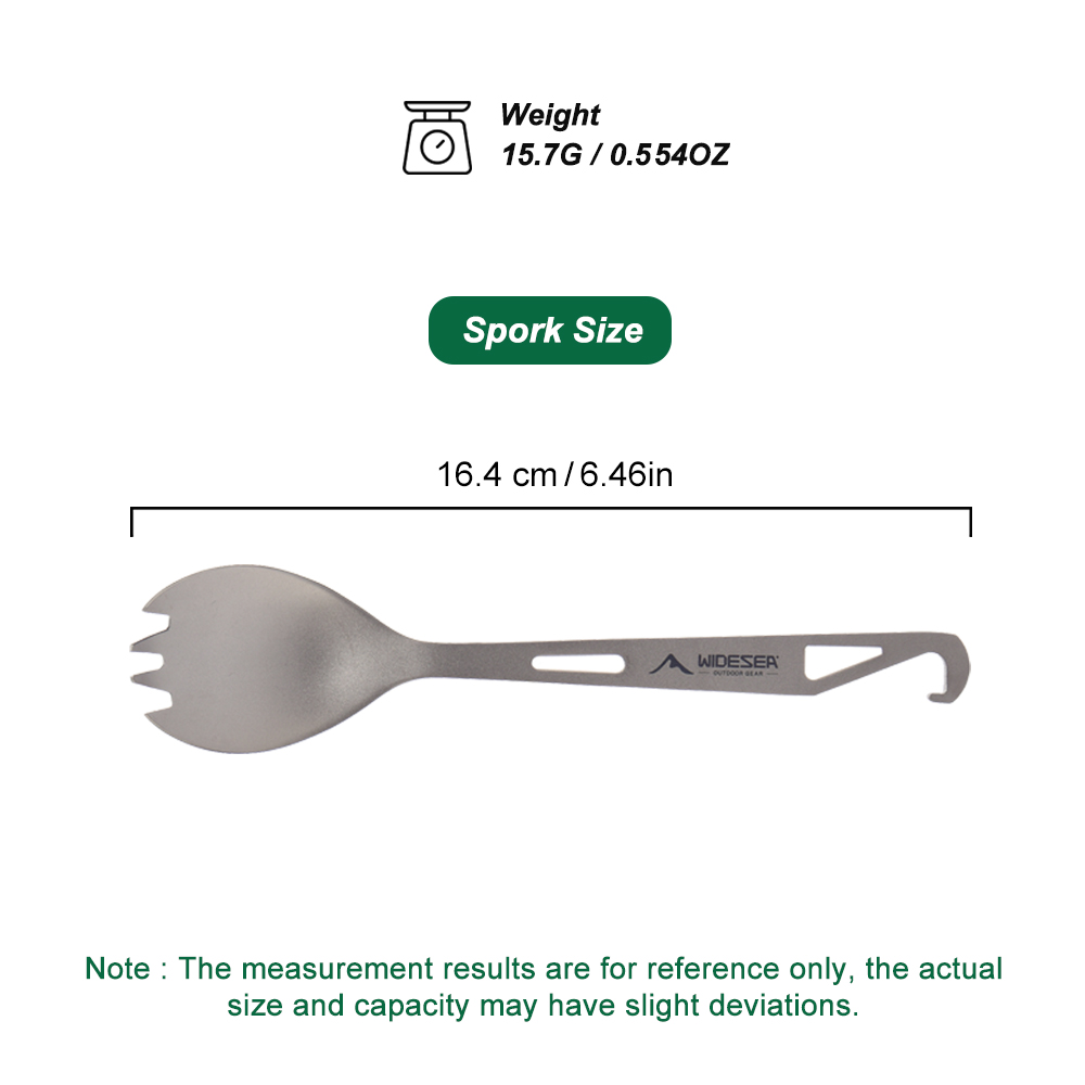 Widesea 캠핑 요리 세트 스포크 티타늄 스푼 여행 - Home Cooking Utensil Set 리뷰 및 가격