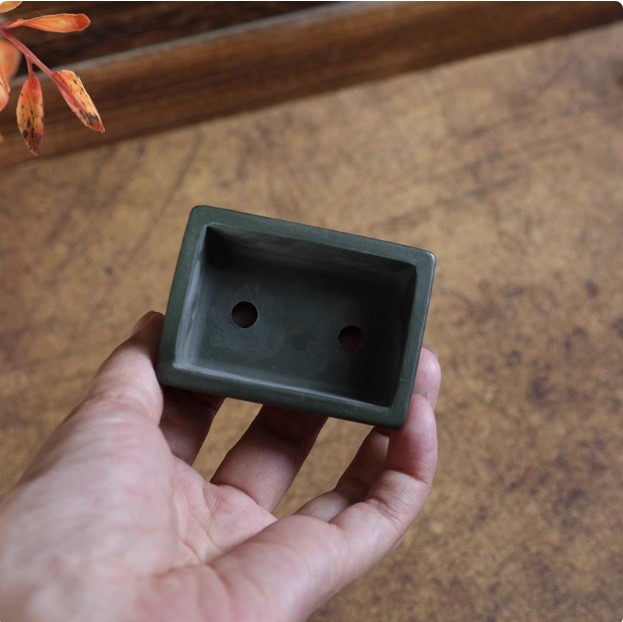 세라믹 직사각형 분재 냄비, 녹색 점토, 중국 모양,  - Tagine Clay Pot 리뷰 및 가격