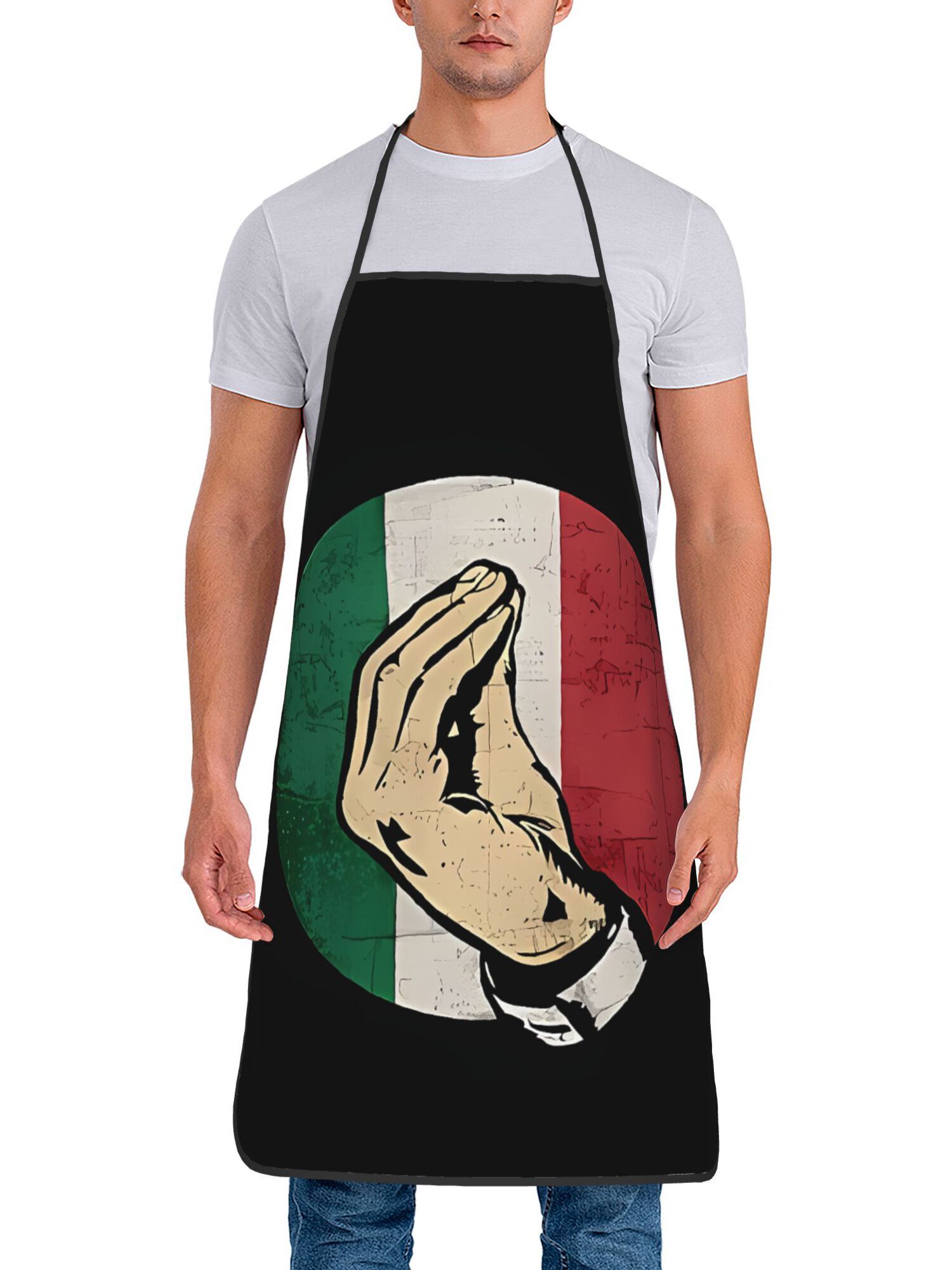 【이탈리아식 제스처】앞치마, 주방 요리용 가정용 바베큐 - Home Cooking In Italian 리뷰 및 가격