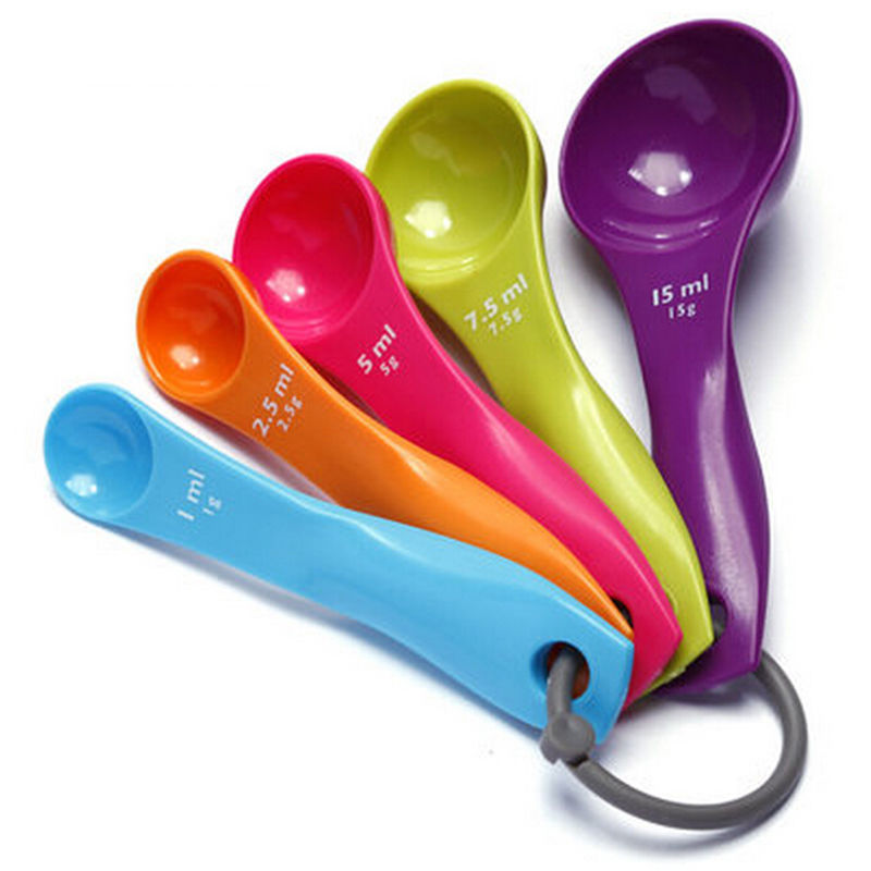 5Pcs 소금 오일 스푼 사랑스러운 주방 Colorwo - Home Cooking Utensil Set 리뷰 및 가격