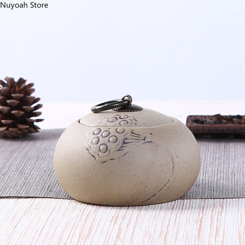 차 캐디 세라믹 보라색 점토 석기 크고 작은 차 봉인  - Tagine Clay Pot 리뷰 및 가격
