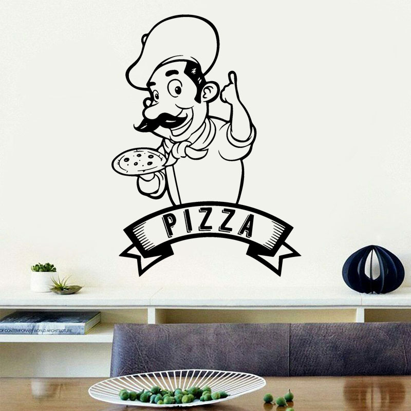 피자 피자 로고 쿡 로그인 창 스티커 비닐 아트 홈 장 - Home Cooking In Italian 리뷰 및 가격