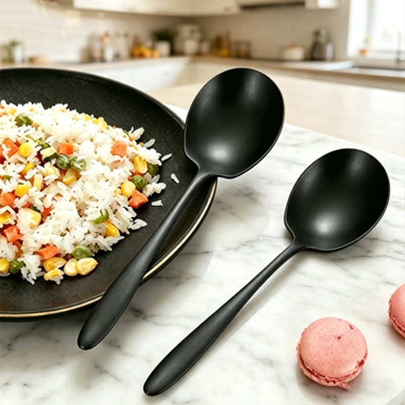 2Pcs 대형 스테인레스 스틸 서빙 스푼 뷔페 주방 파 - Home Cooking Utensil Set 리뷰 및 가격